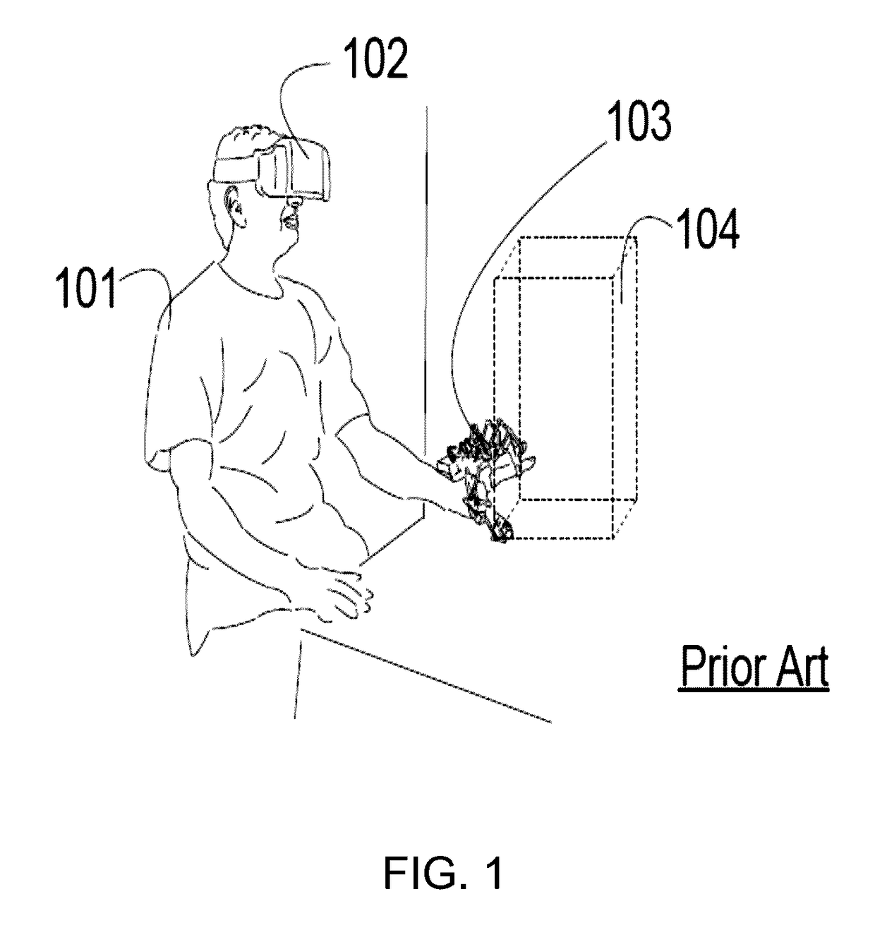 System and method of haptic feedback by referral of sensation