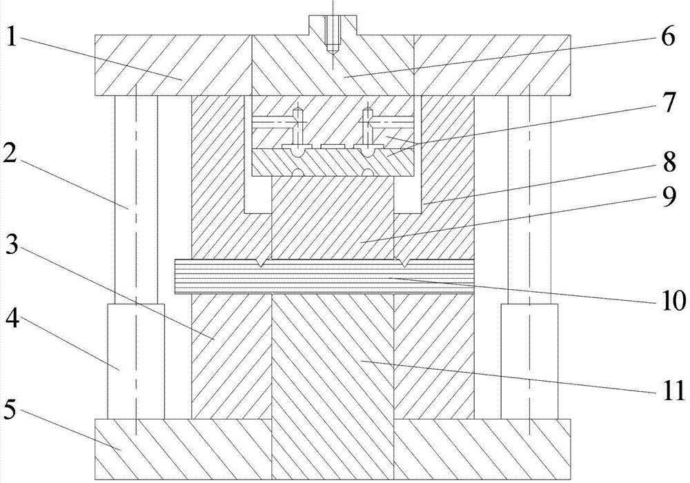 Lubricating device of precisely-stamped die