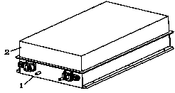 Integrated battery box and box body thereof