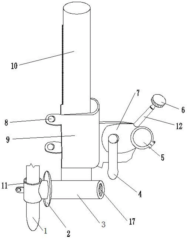 Inclined hole cutting assembly and method for machining inclined holes through same