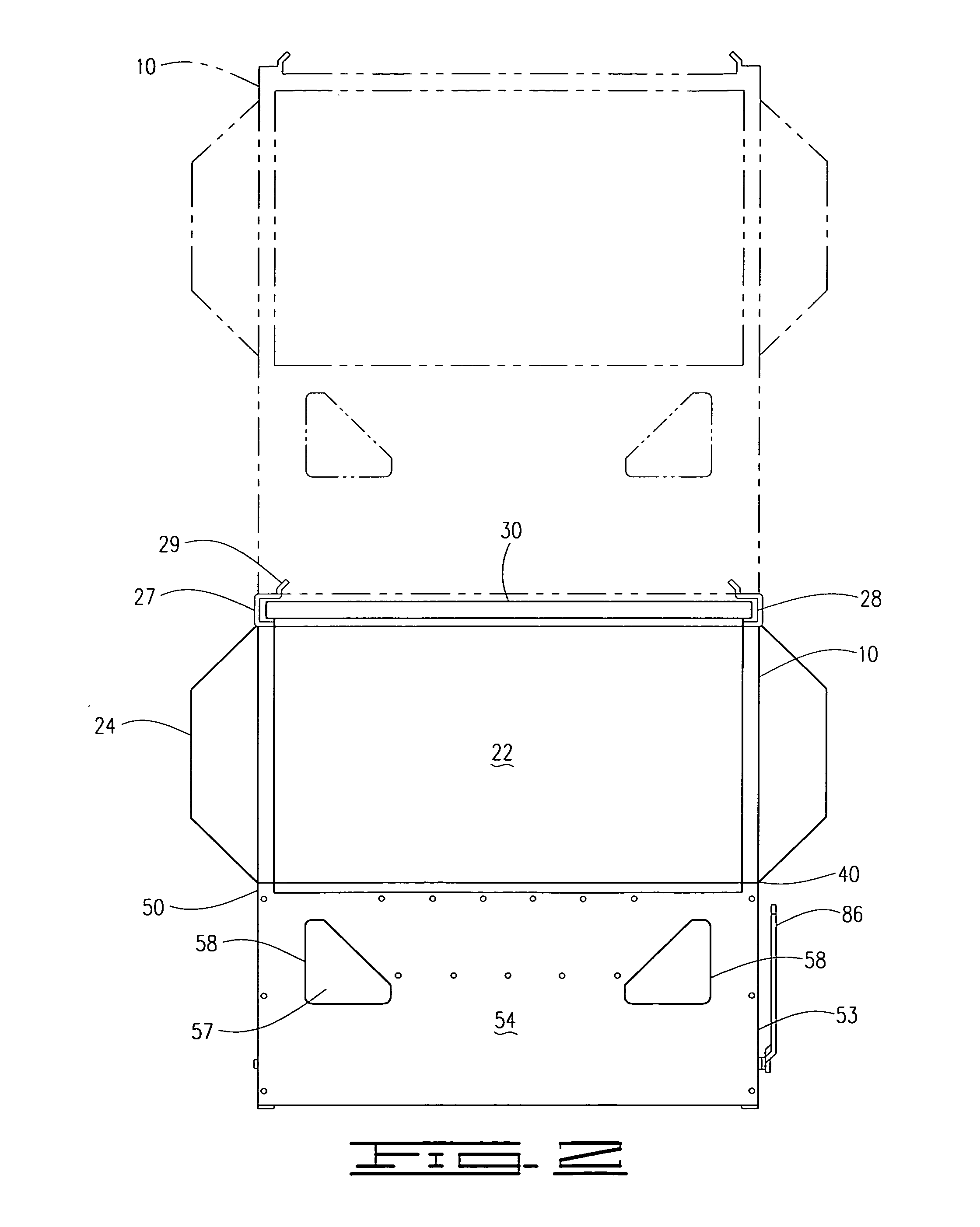 Bulk feed storage and exchange bin