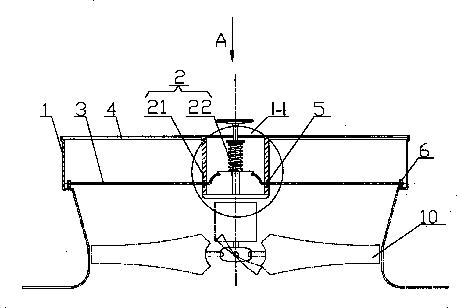 Axial flow fan and air valve thereof as well as cooling tower and air cooler