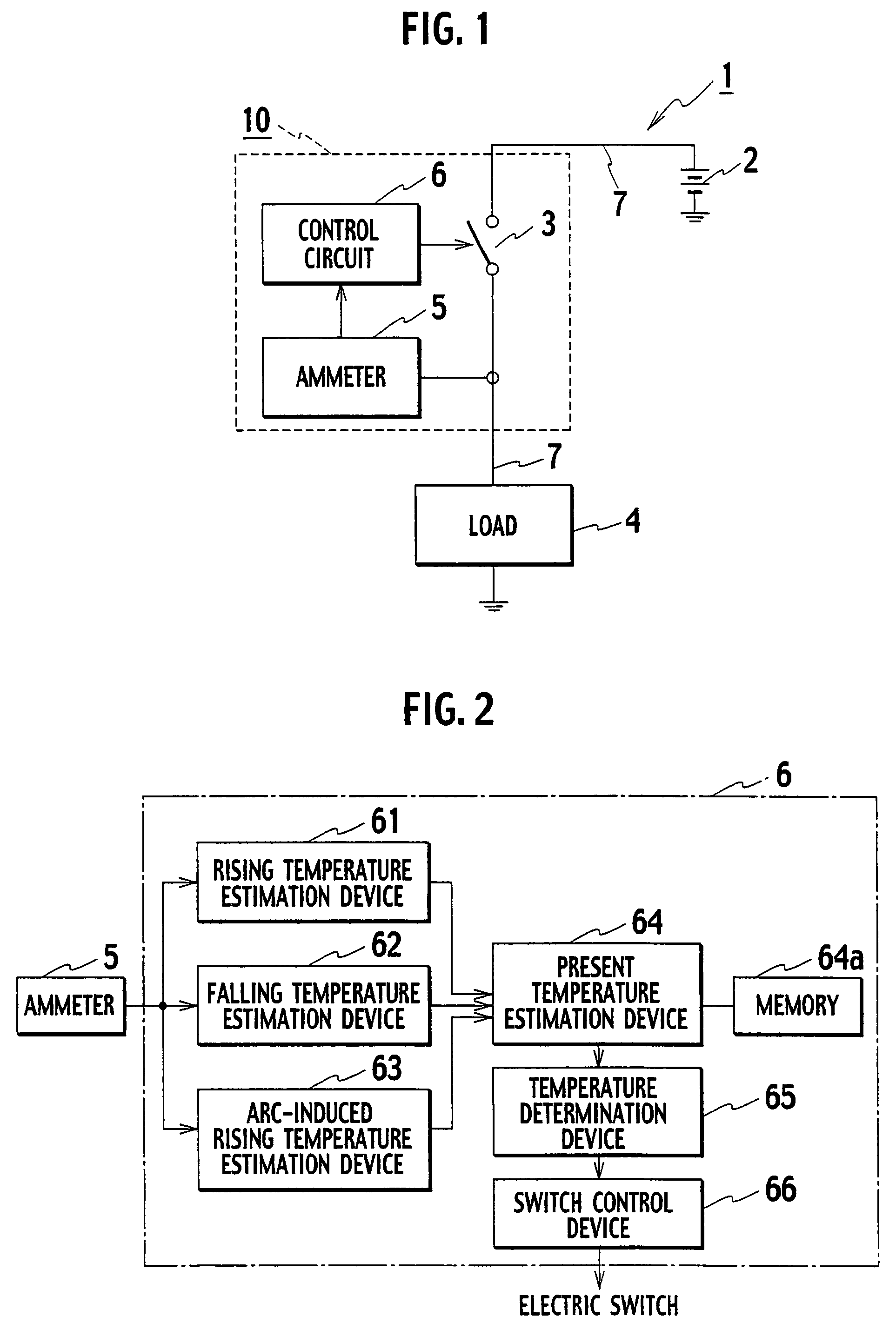 Protection device for load circuits