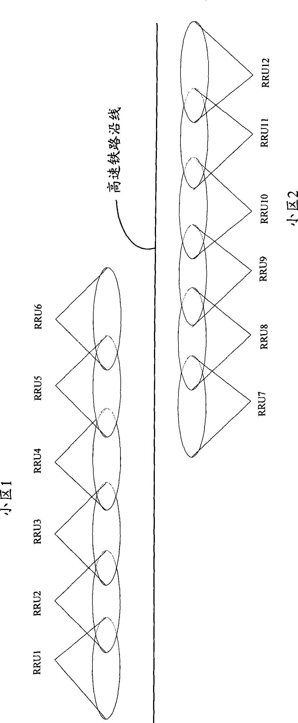 Apparatus realizing distributed wireless cell and communication method