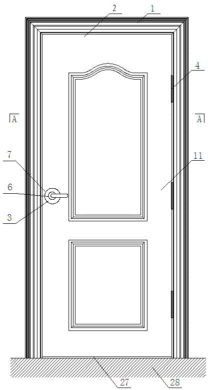 Decorative Fireproof Acoustic Door
