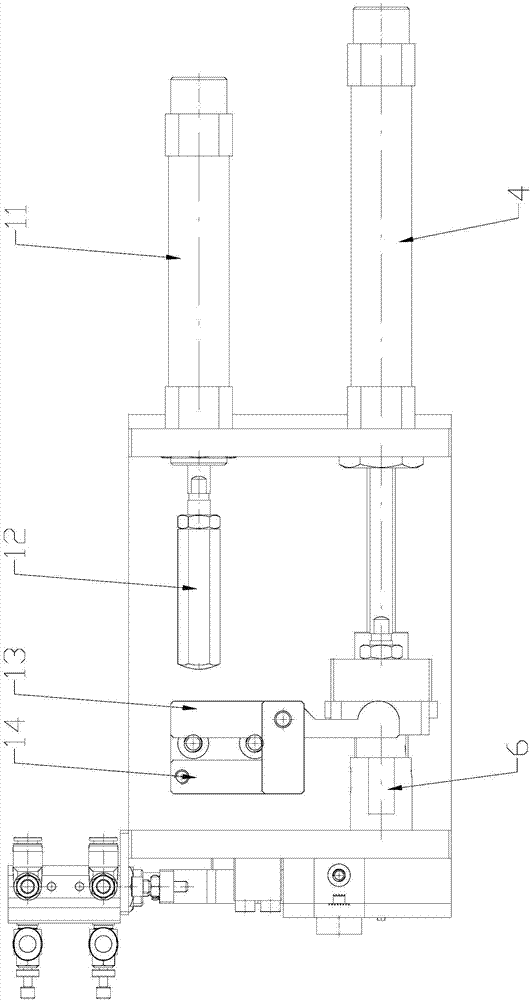 Automatic measuring instrument for inner bearing bore