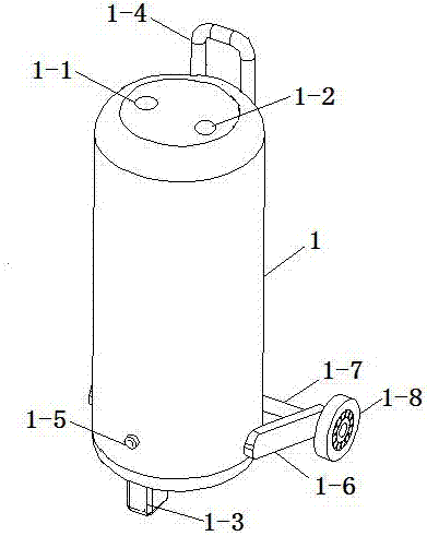 Device used for measuring water flow of drip irrigation products and use method