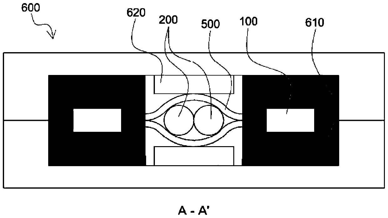 Multiple casing for cable protection device and cable protection device including same