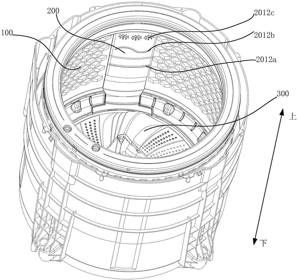 Washing machine spraying assembly, washing barrel assembly and washing machine