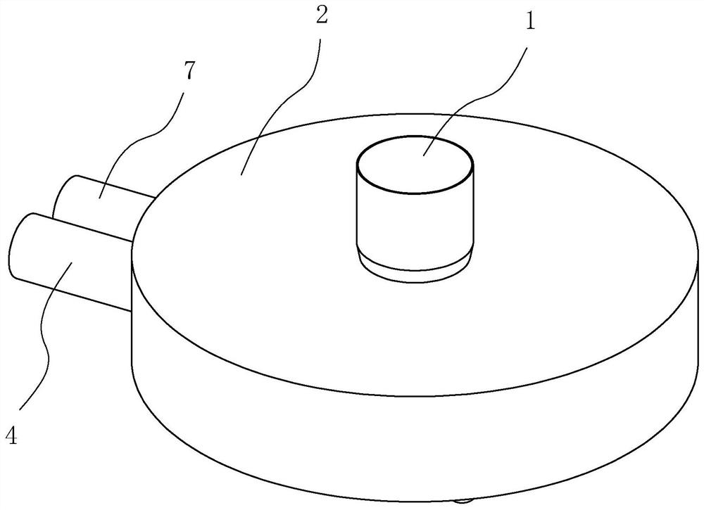 Metal powder processing technology and atomizing spray disc