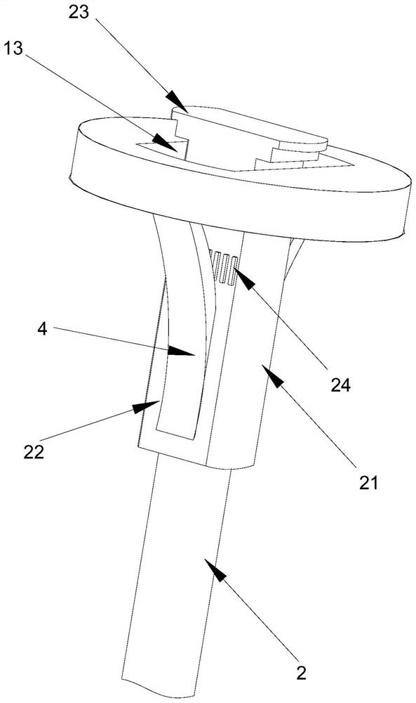 Guide pipe type tampon booster convenient to transport and set thereof