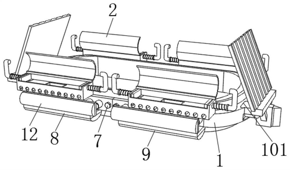 Anti-collision and wear-resistant mechanism of inflatable rubber boat