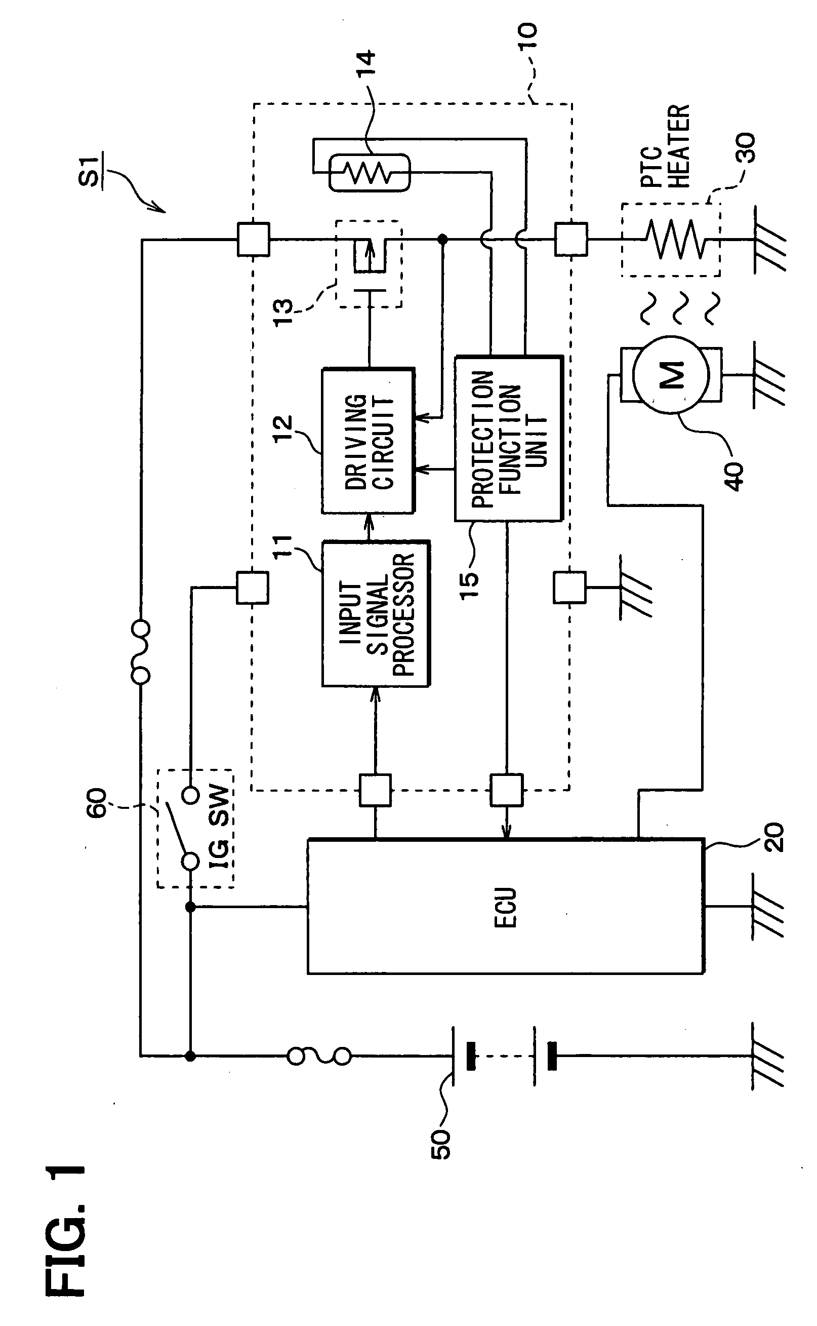 Load drive controller and control system