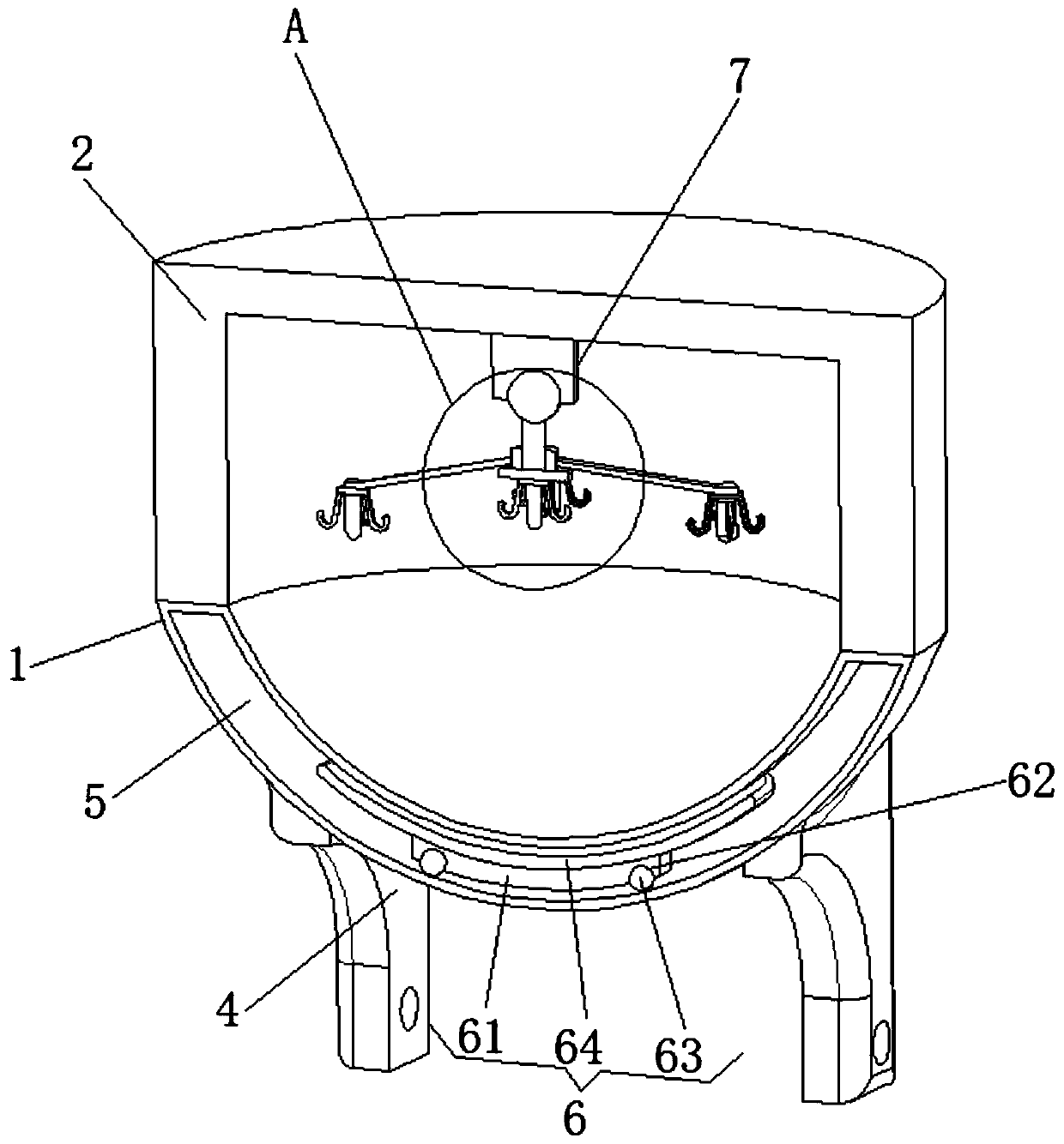 Anti-soup spilling self-adaptive take-out box and method