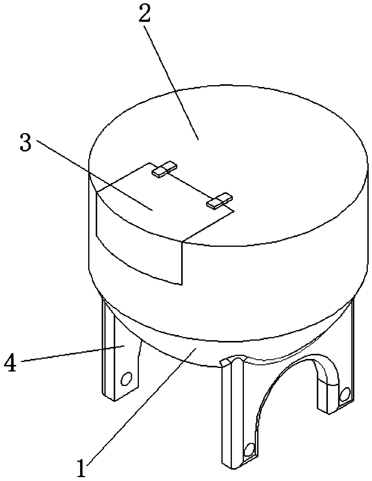 Anti-soup spilling self-adaptive take-out box and method