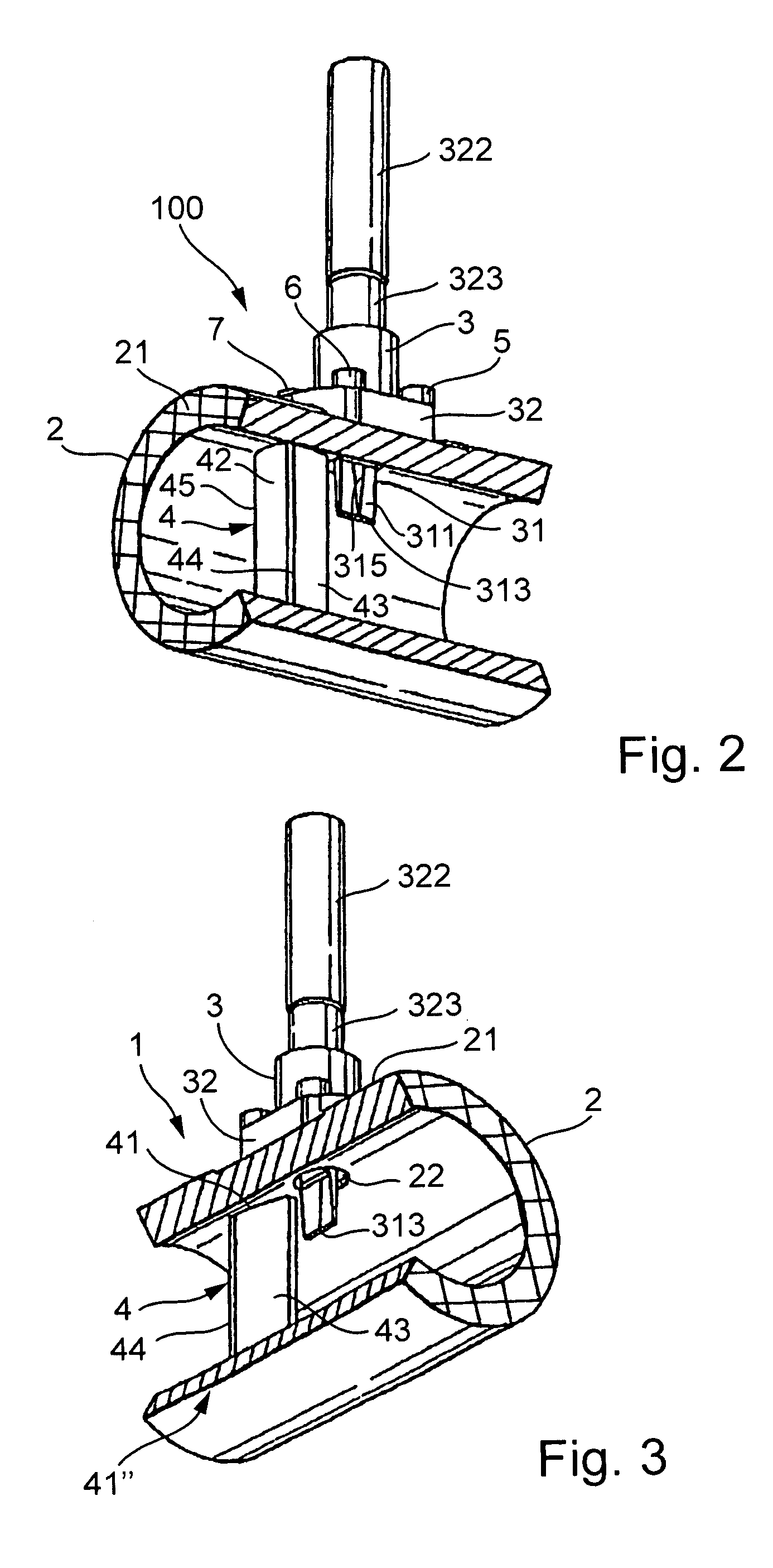 Measuring system for a medium flowing in a process line