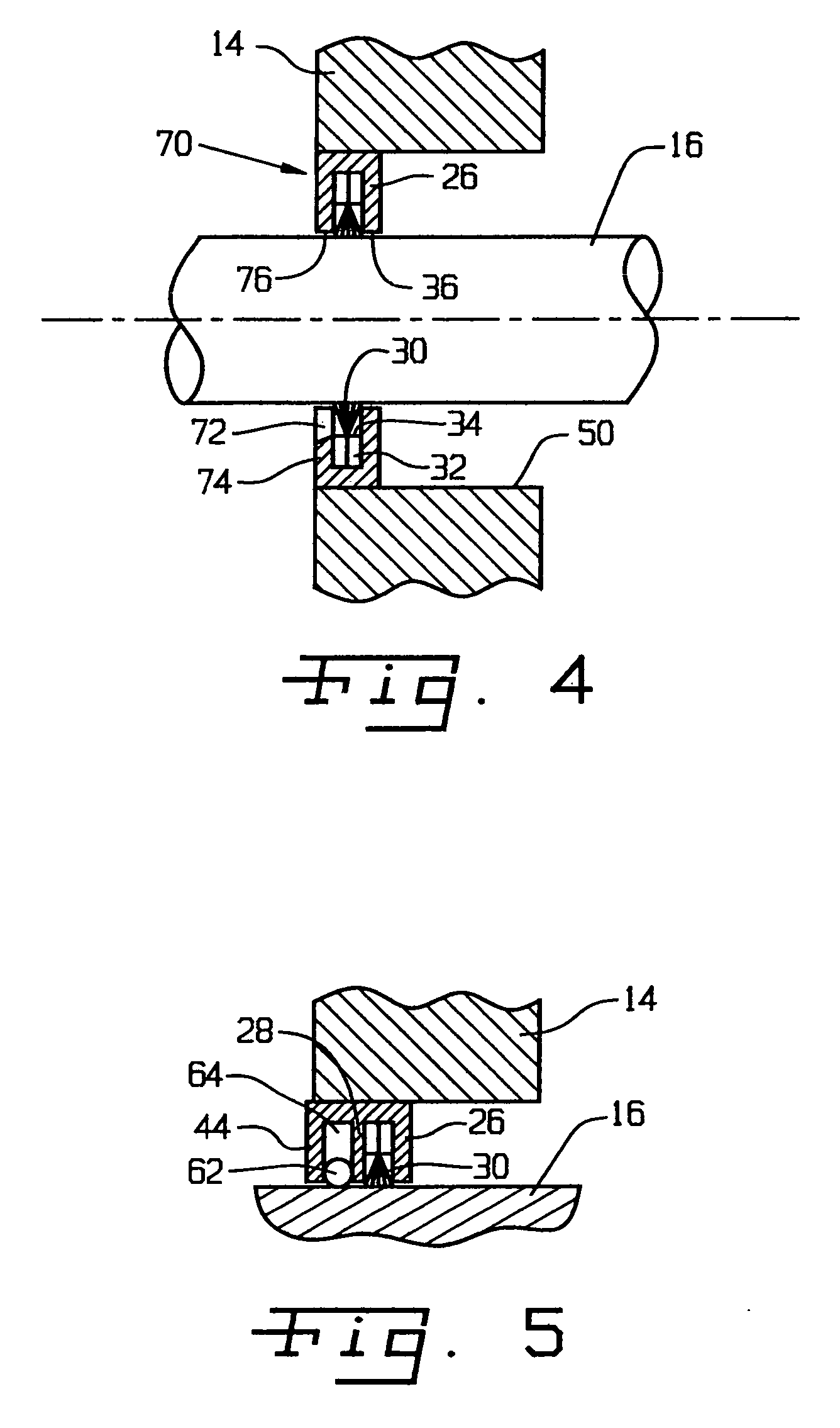 Shaft current control brush assembly with drainage