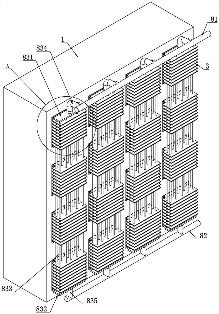 An energy-saving multi-temperature zone fresh express cabinet