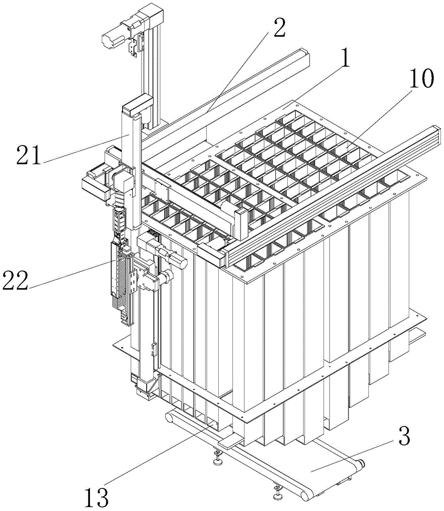 Flat and dense type vertical modular drug storage cabinet