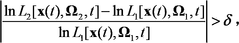 Aircraft modeling method based on maximum information content-credibility criterion of variable metrical data