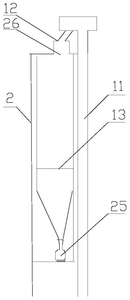 Sintering flue gas dense-phase semi-dry desulfurization and denitrification device and process