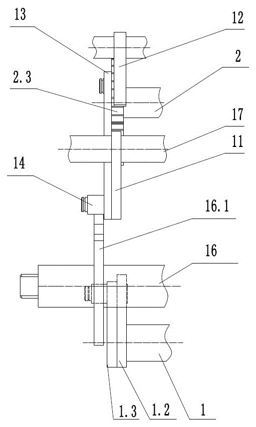 Spring drive device for three-position switching operating mechanism