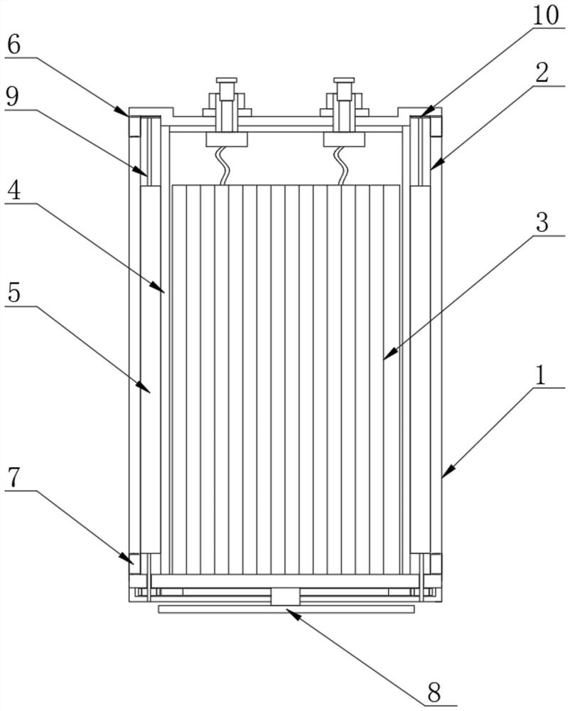 High-temperature-resistant bolt-type aluminum electrolytic capacitor