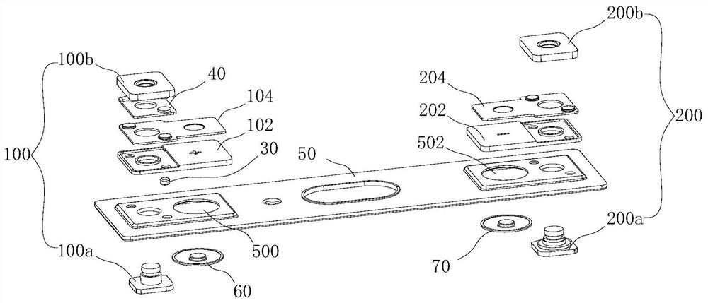 Power battery top cover structure and power battery