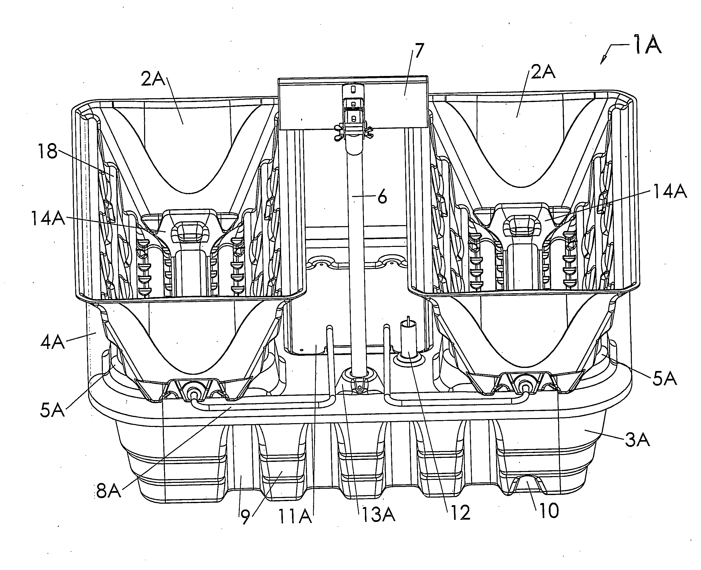 Planter or gardening container