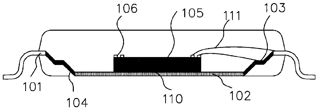 A multi-chip frame package structure and manufacturing method thereof