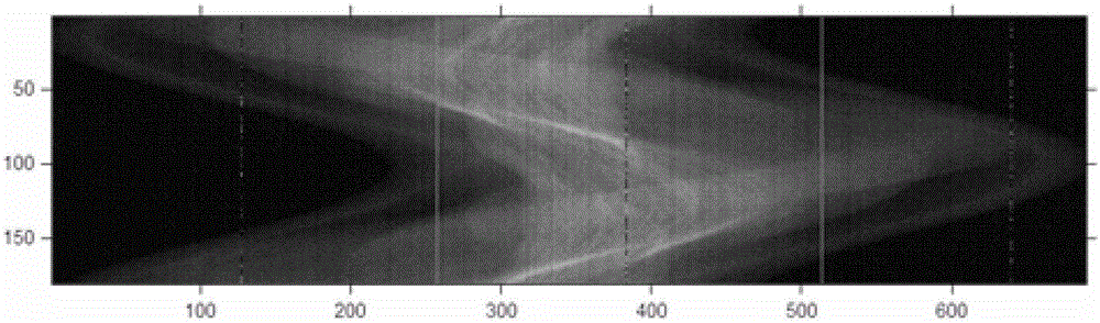 A method of X-ray multi-energy spectrum CT projection data processing and image reconstruction