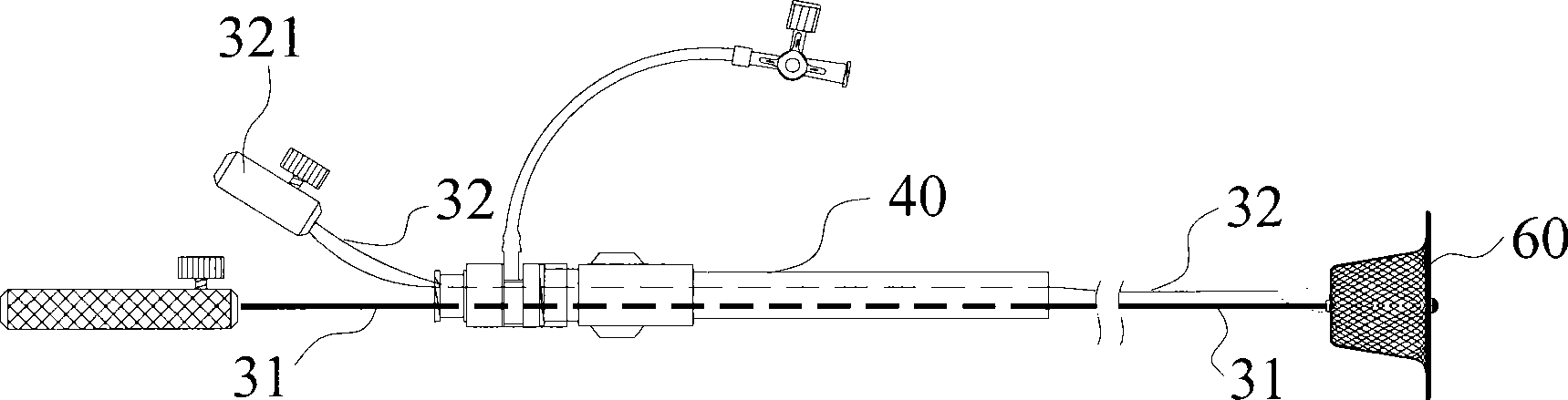 Flexible releasing conveying system