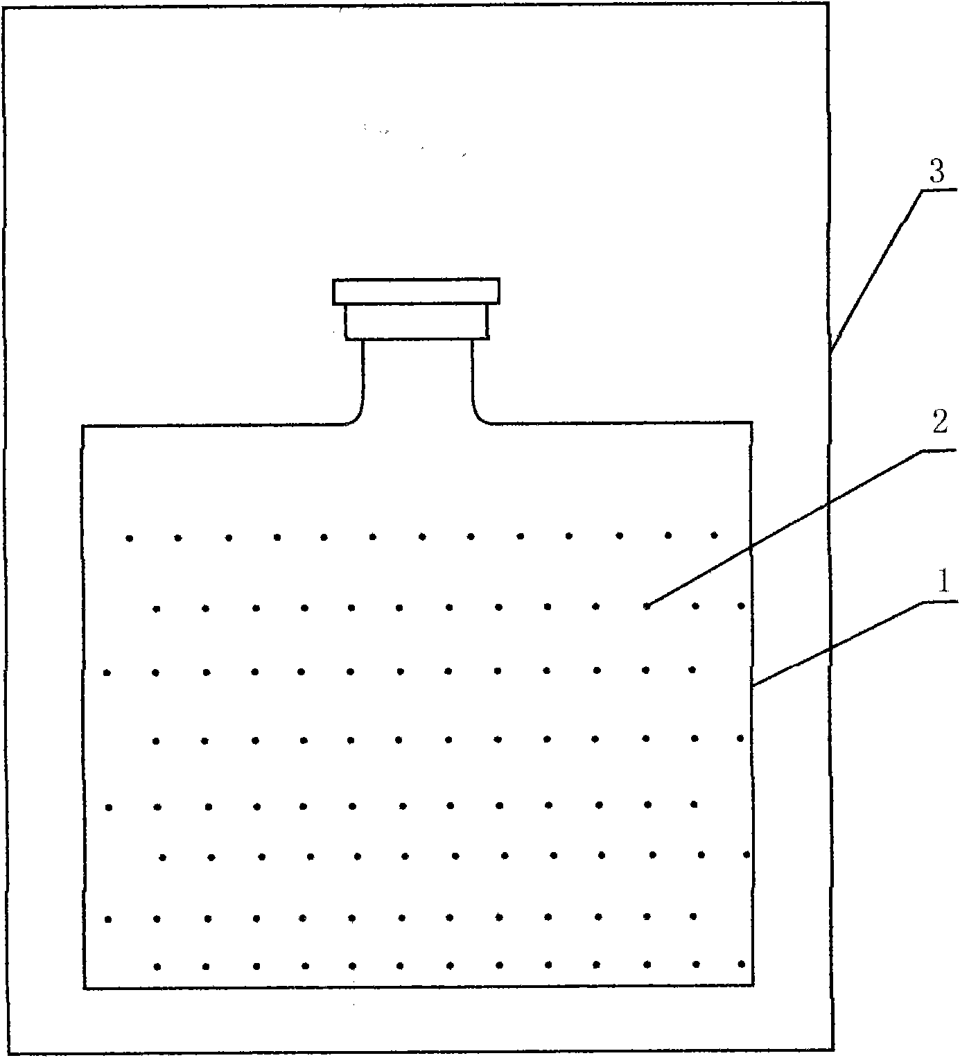Application of double-layer aseptic technique in outer package of large capacity injection