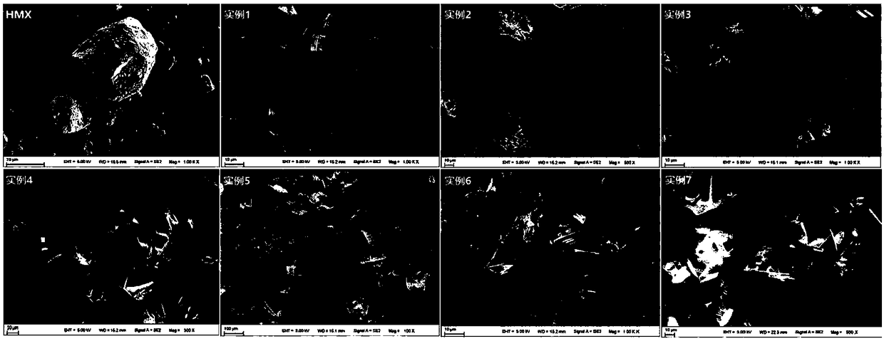 Preparation method of high-nitrogen modified ammonium nitrate explosive crystal doped with 2D conjugated structure