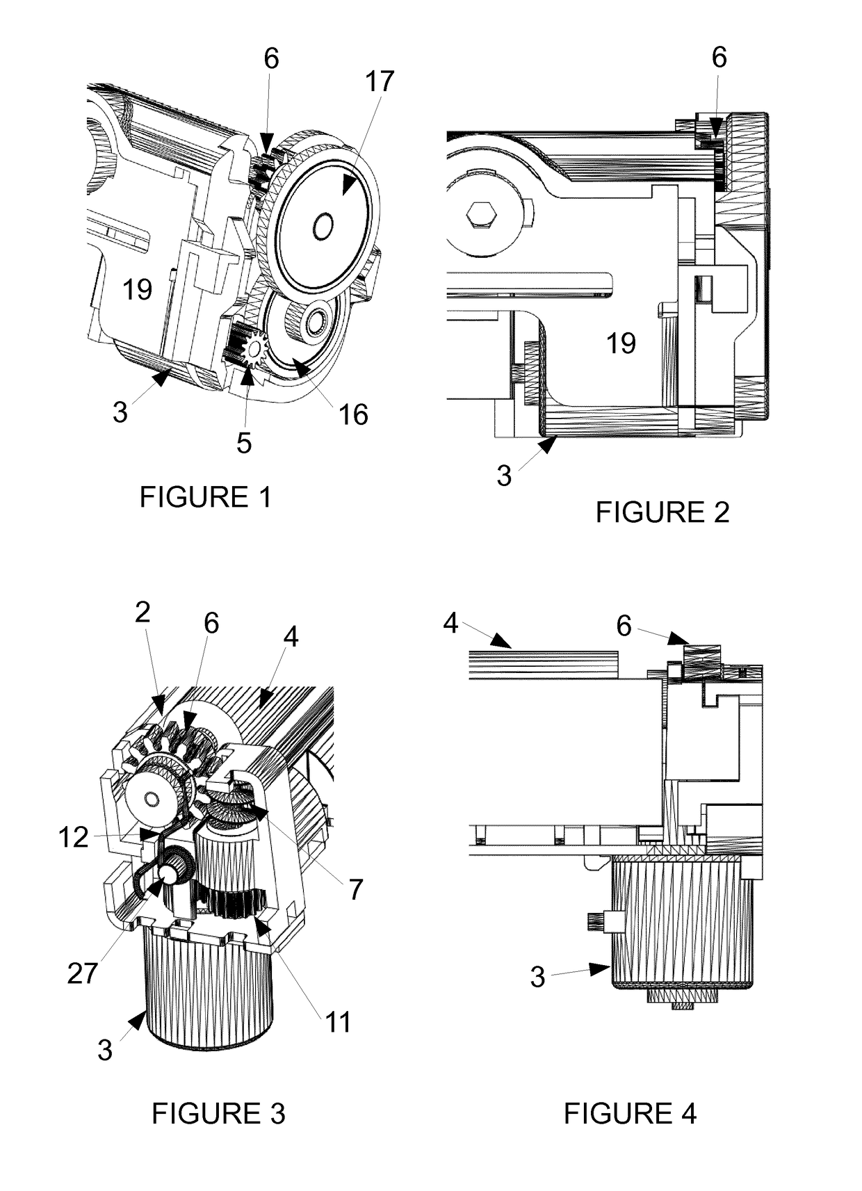 Compact platen roller motion system for thermal printing mechanism