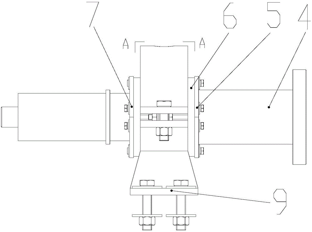 A support device and mechanical equipment