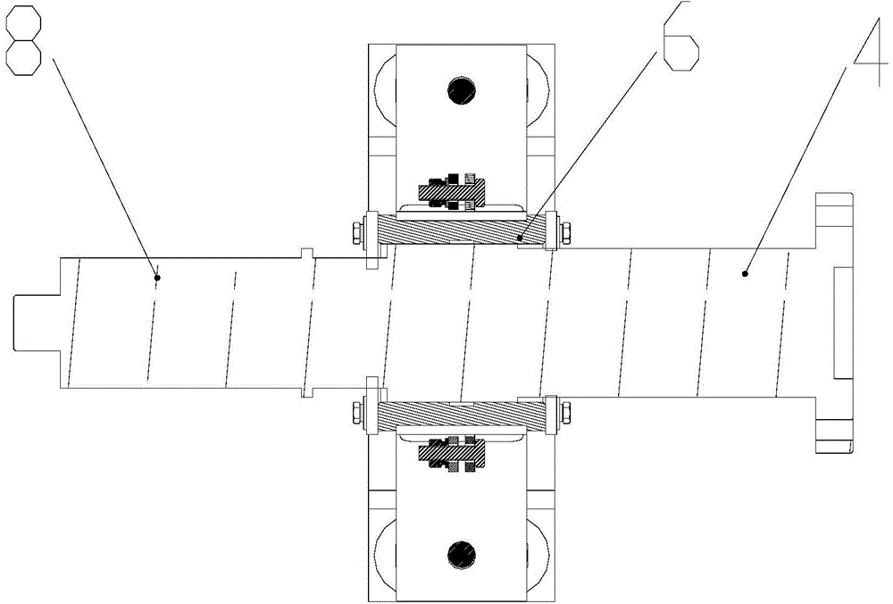 A support device and mechanical equipment