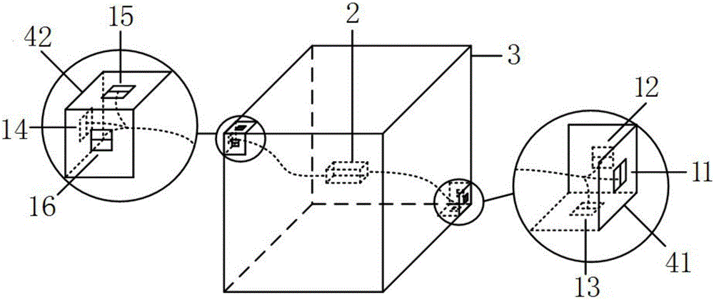 Sun sensor based on photoelectric converter and measurement method thereof