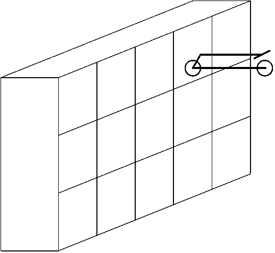 Shared travelling electric folding trolley and operation system thereof