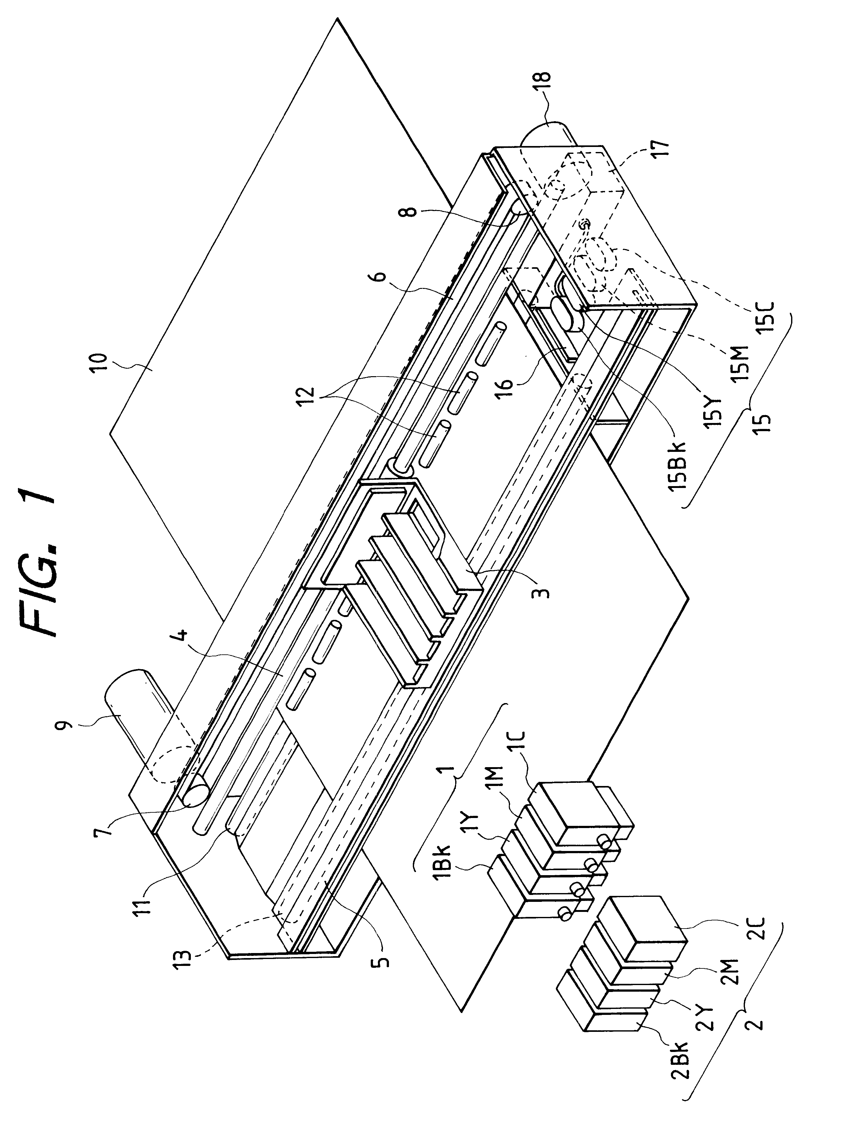 Ink jet recovery system having variable recovery