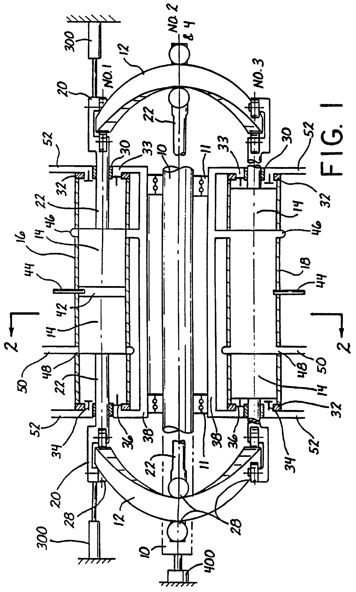 Adiabatic, two-stroke cycle engine having novel combustion chamber