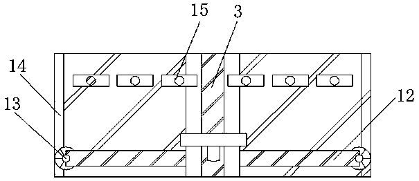 Pavement section deformation automatic detection device