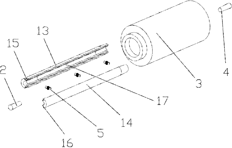 Manufacturing method and mould of tissue engineering tubular scaffold with hierarchical porous structure