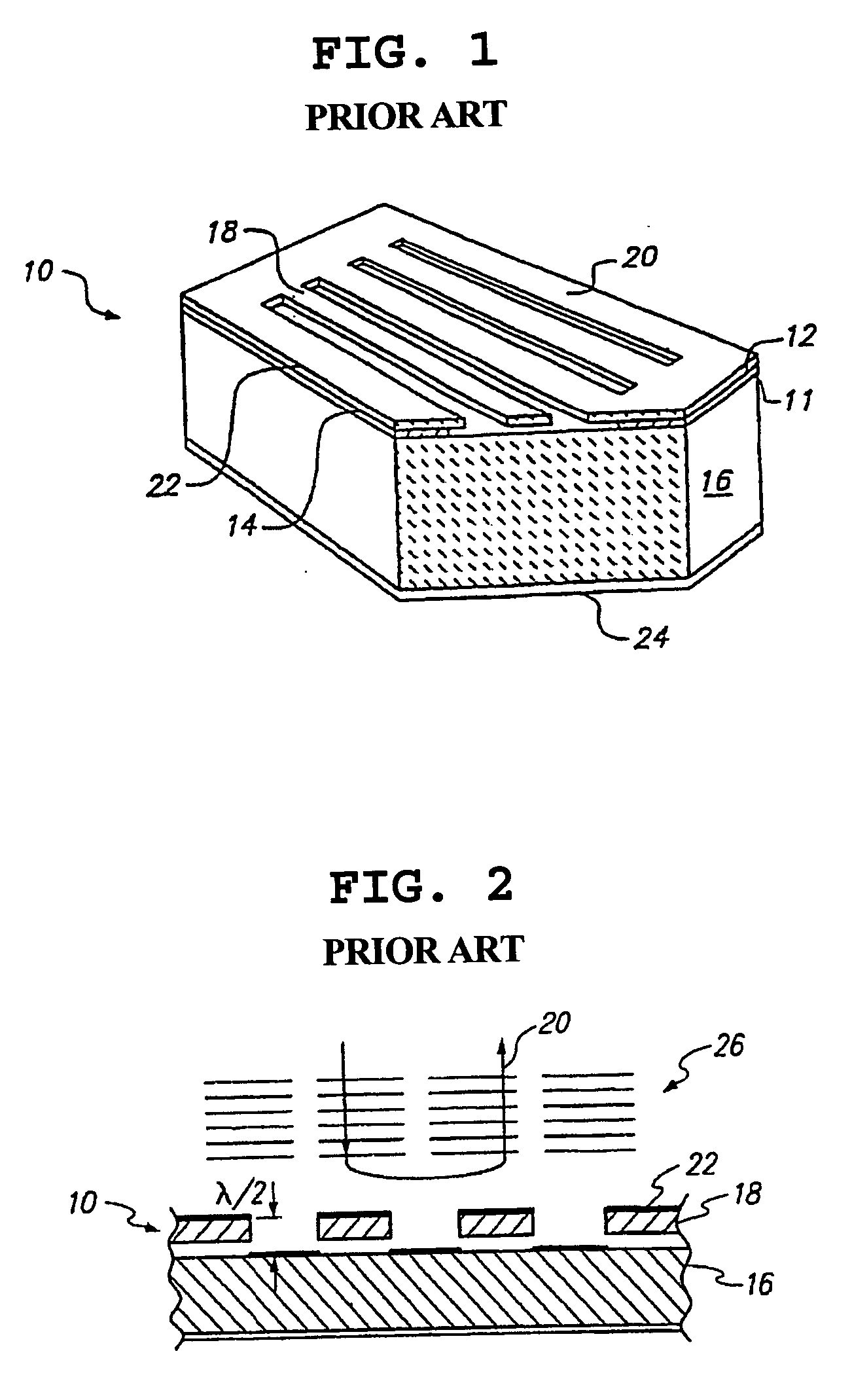 Open hole-based diffractive light modulator