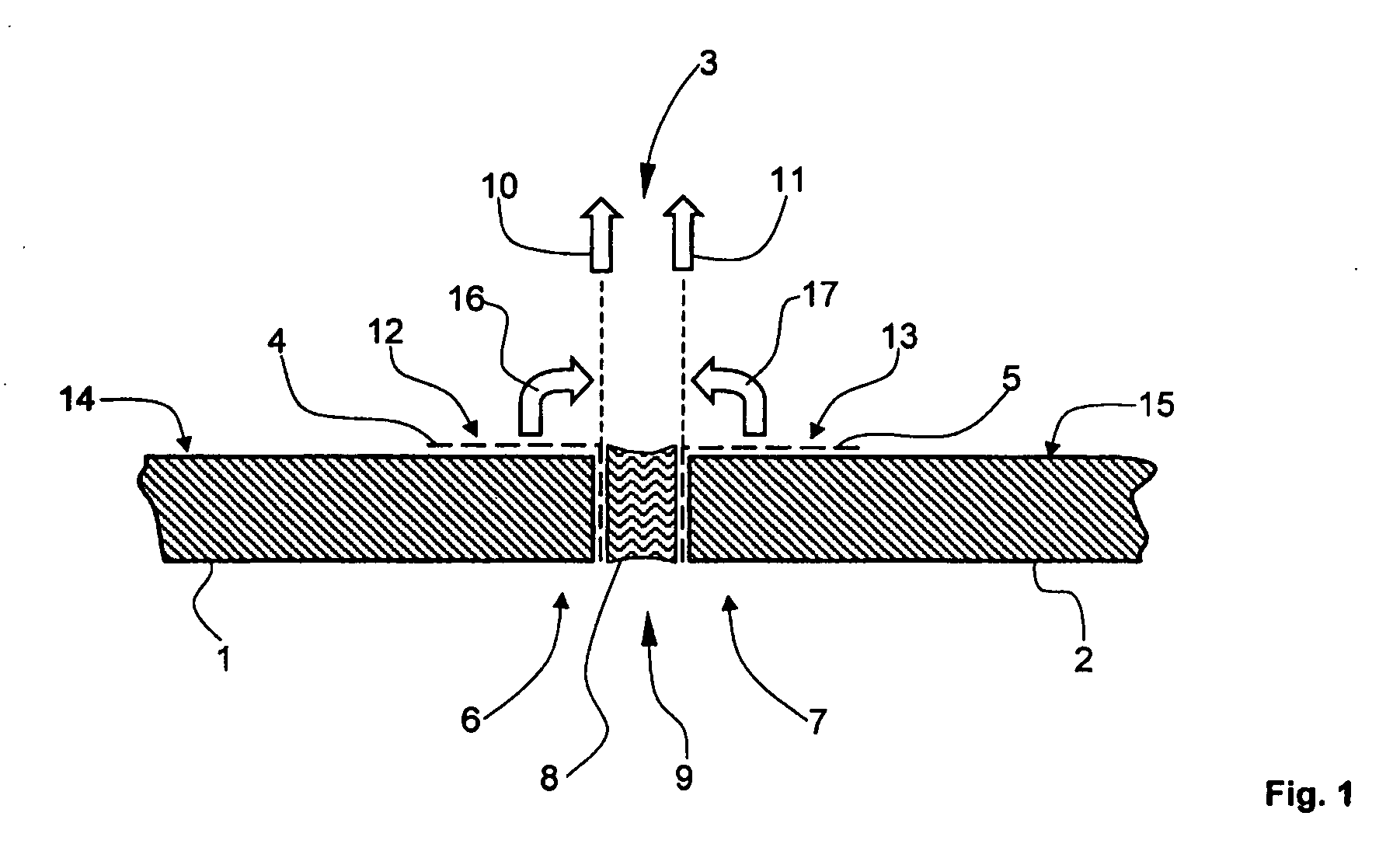 Method for Producing a Releasable Seal With a Sealing Compound and Use of Adhesive Strips for Carrying Out the Method