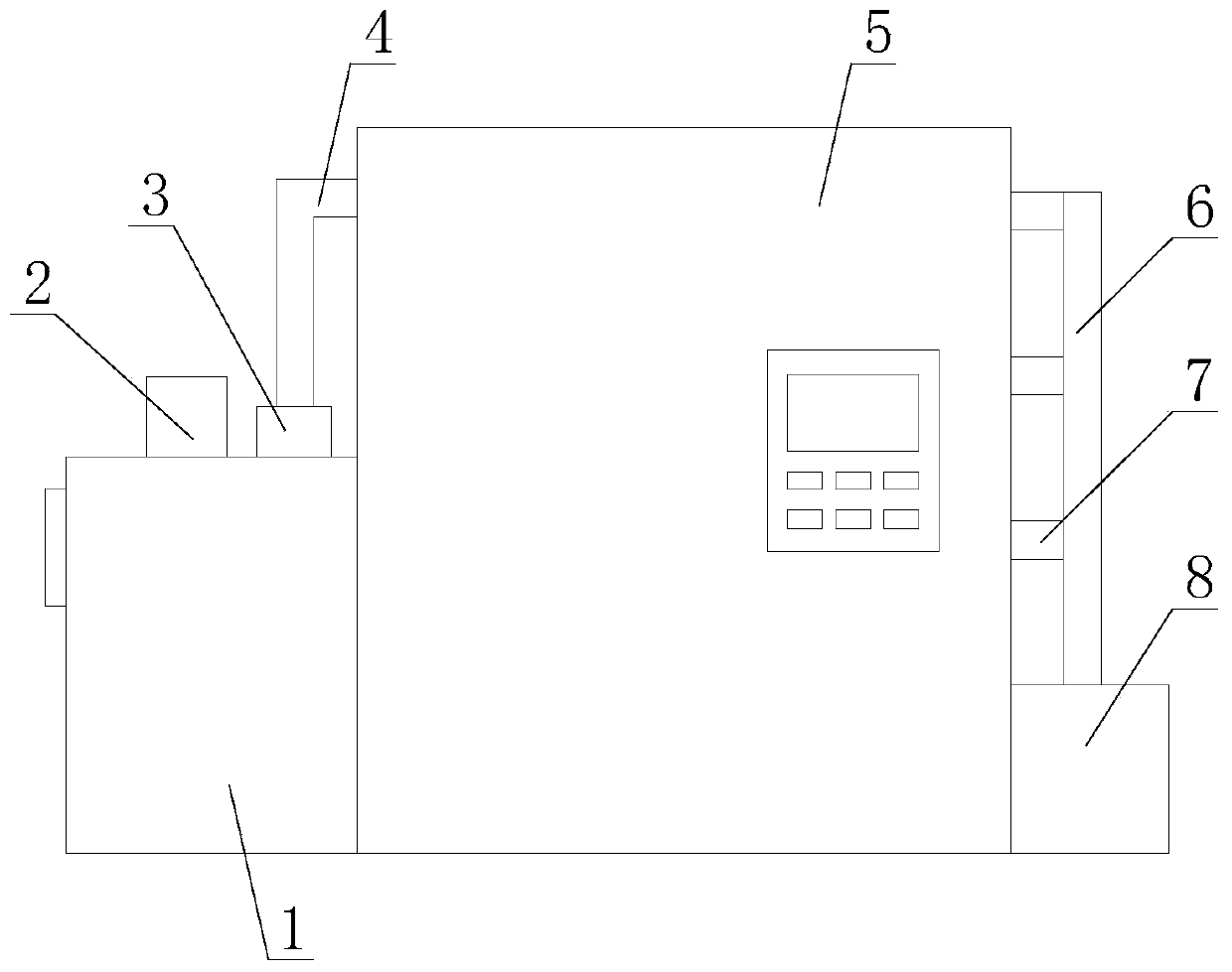 Environment-friendly fumigation furnace with good fumigation effect