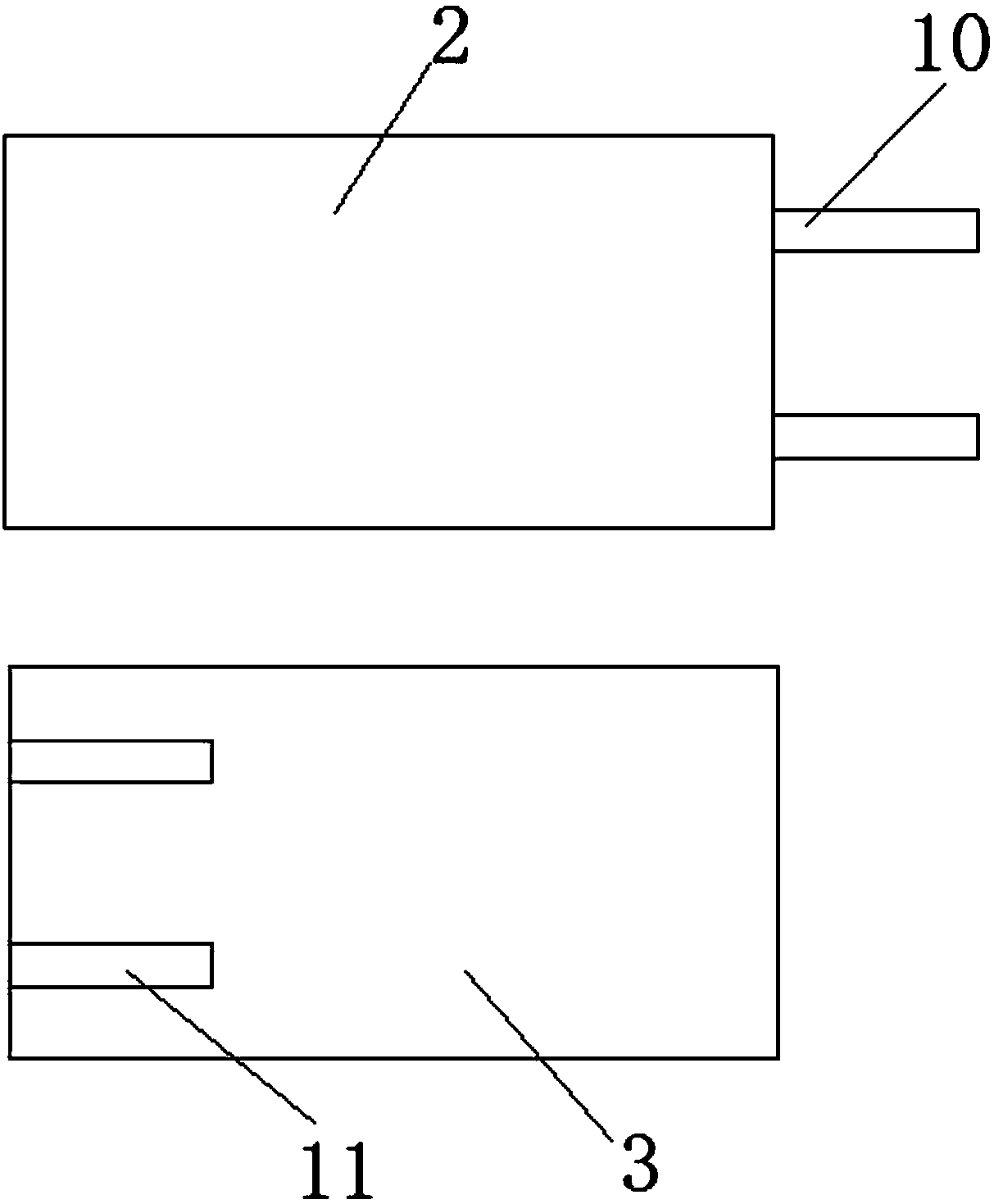 Office table screen device convenient to disassemble