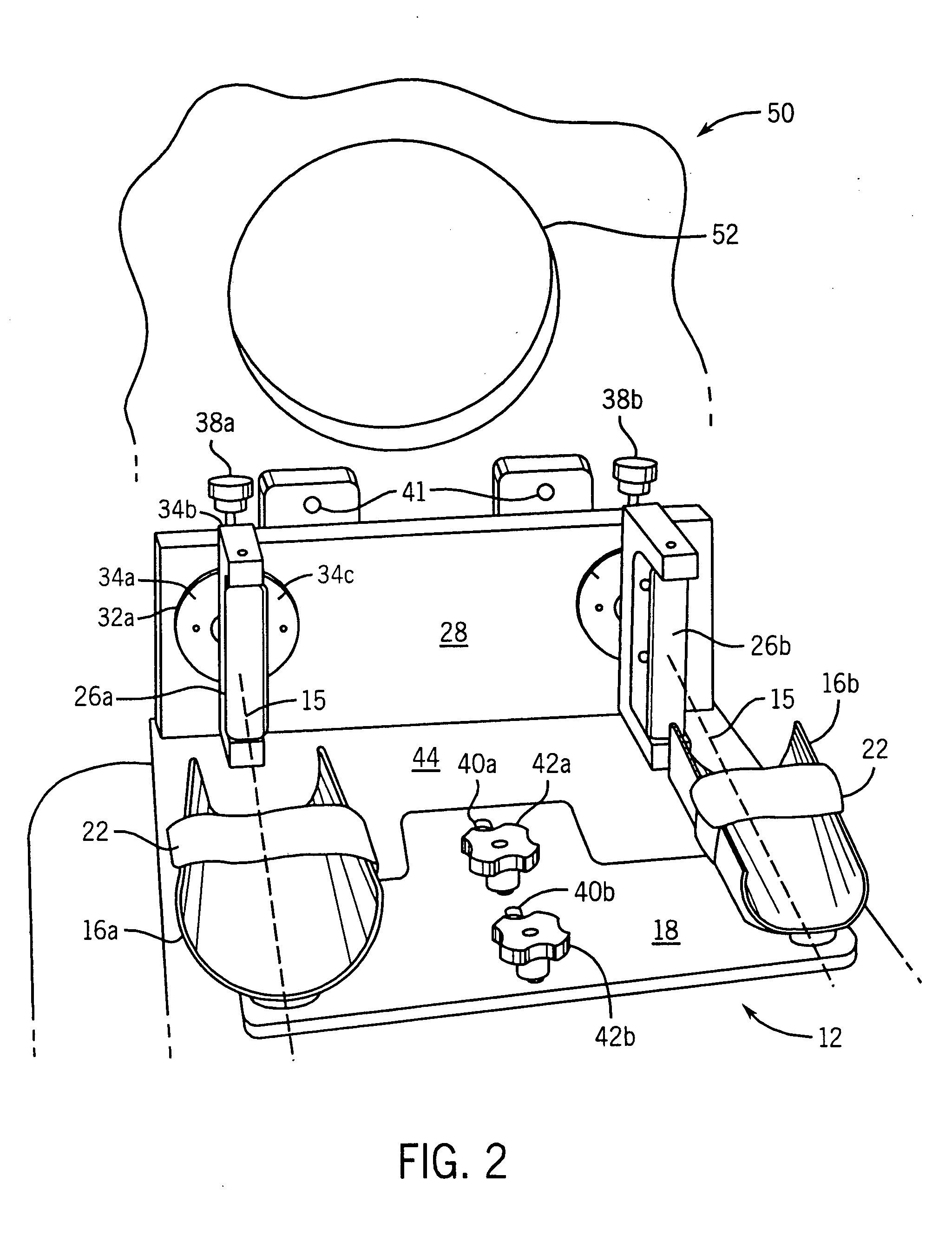 Method and apparatus for positioning a forearm for imaging and analysis