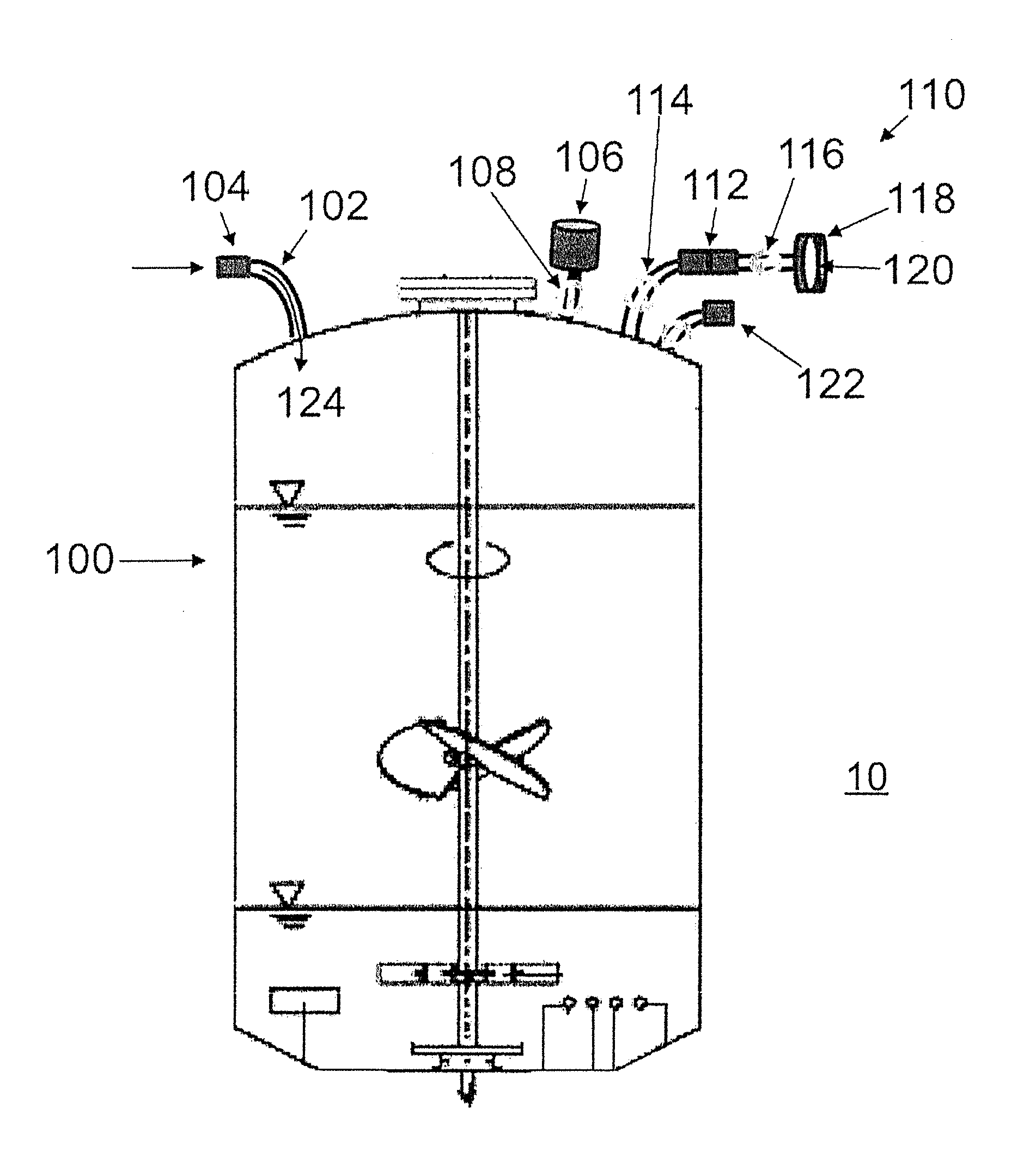 Single-use container, system and method for the prevention of over-pressurization