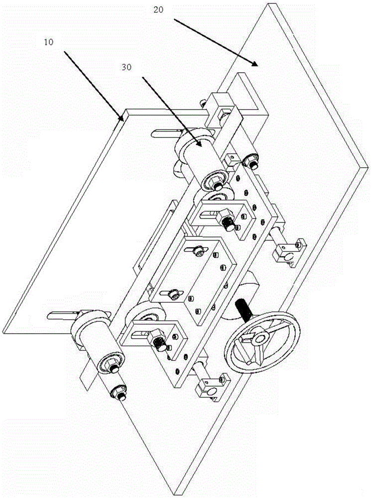 Steel strip cutting device